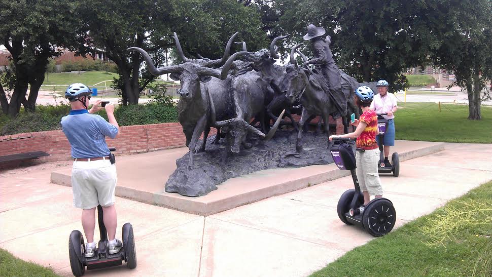 Fort Worth Stockyards Segway Tour Stop